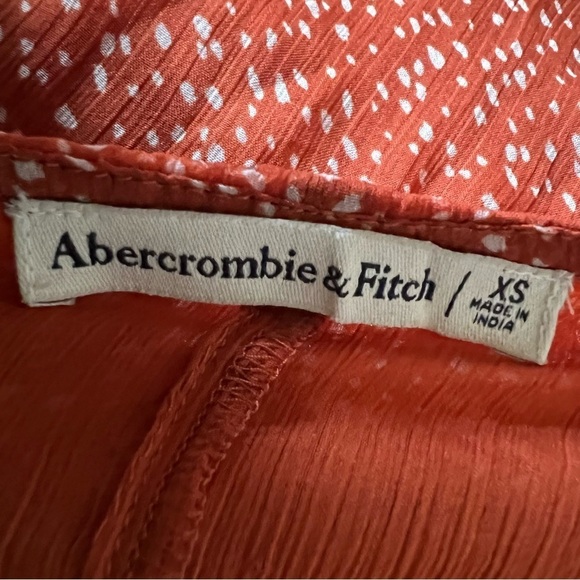 Abercrombie & Fitch chiffon button front body suit 498 - Picture 8 of 11